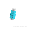 Ο προσαρμογέας οπτικών ινών LC Duplex RJ45